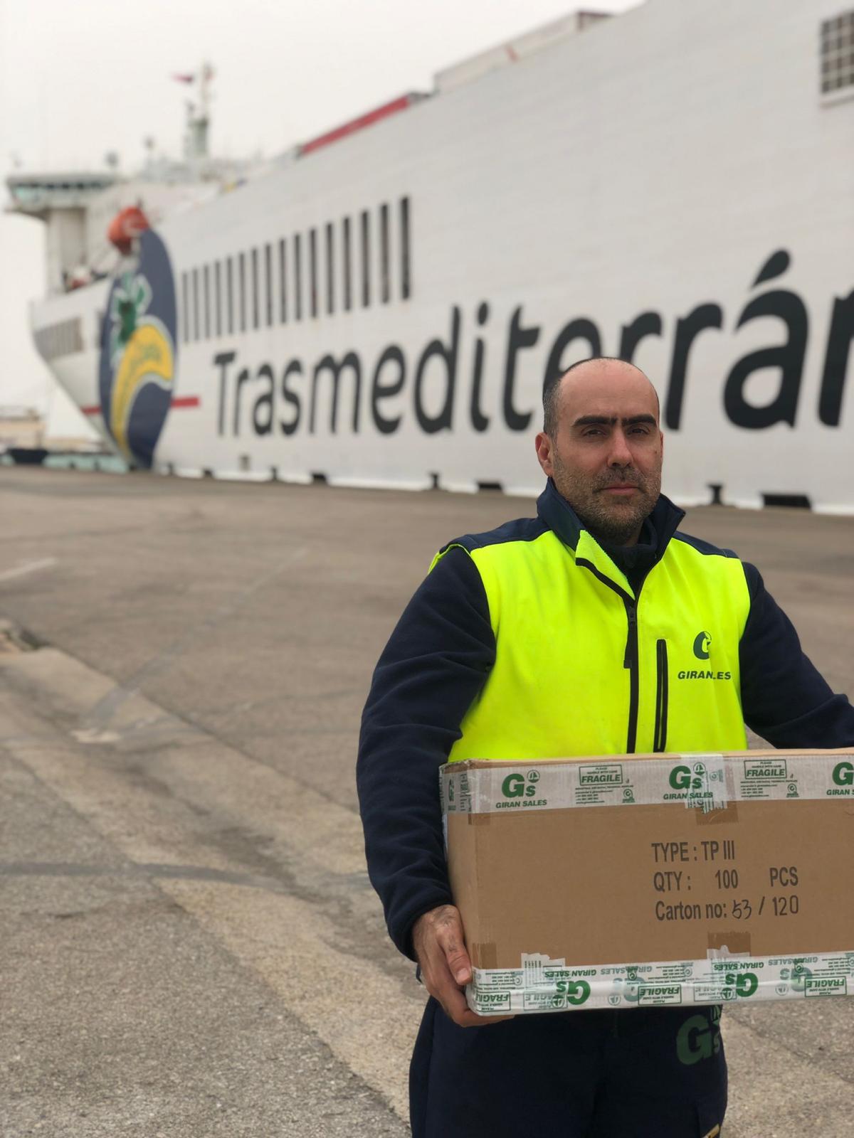 Entrega a Trasmediterránea